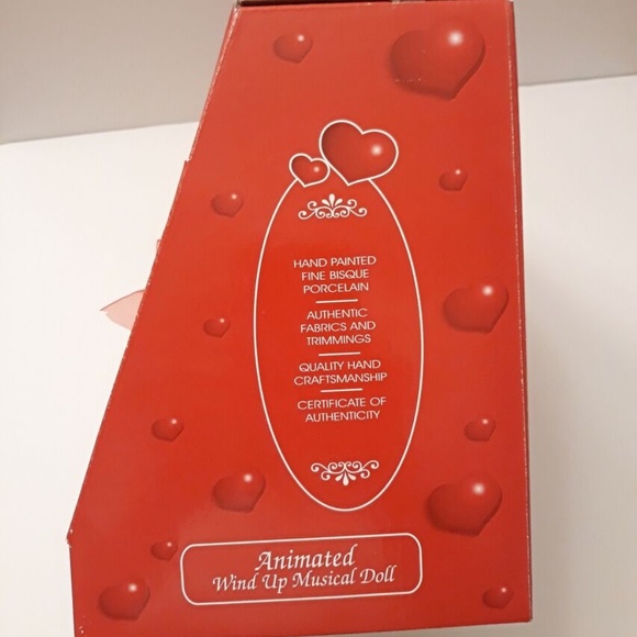 NIB Musical Porcelain Doll Animated "Thank Heaven for Little Girls" Collectible - Picture 6 of 7